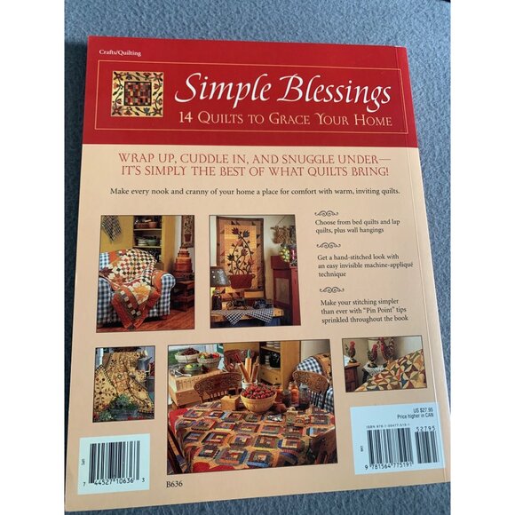 Simple Blessings: 14 Quilts To Grace Your Home By Kim Diehl - Picture 2 of 2